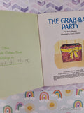 Vintage 1986 The Grab-Bag Party Big Little Golden Book Hardcover