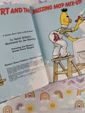 Vintage 1983 Bert & the Missing Mop Mix-Up Sesame Street Start-to-Read Hardcover