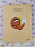 Vintage 1981 The Sesame Street Sun Sesame Street Book Club Oversized Hardcover