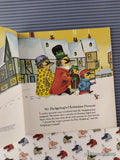 Vintage 1958 The Animals' Merry Christmas Big Little Golden Book Hardcover