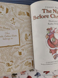 Vintage 1992 The Night Before Christmas Little Golden Book Hardcover