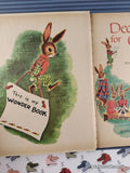 Vintage 1961 December is for Christmas Wonder Books Hardcover