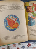 Vintage 1952 Raggedy Ann's Merriest Christmas Wonder Books Hardcover