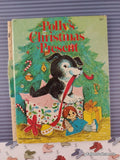 Vintage 1976 Polly's Christmas Present Wonder Books Hardcover