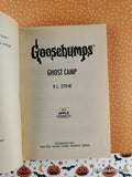 Vintage 1996 1st Printing Ghost Camp Goosebumps #45 Softcover