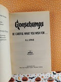 Vintage 1993 Be Careful What You Wish For... Goosebumps #12 Softcover