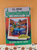 Vintage 1996 1st Printing Say Cheese and Die - Again! Goosebumps #44 Softcover