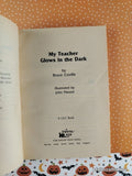 Vintage 1991 My Teacher Glows in the Dark by Bruce Coville Softcover