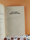 Vintage 1991 My Teacher Glows in the Dark by Bruce Coville Softcover