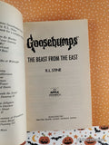 Vintage 1996 1st Printing The Beast From the East Goosebumps #43 Softcover