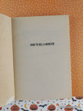 Vintage 1996 1st Printing How to Kill a Monster Goosebumps #46 Softcover