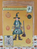 Vintage Trixie Witch #57332 Plaid Iron-on Transfer NEW