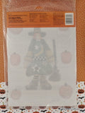 Vintage Trixie Witch #57332 Plaid Iron-on Transfer NEW