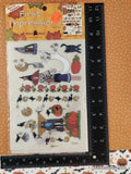 Vintage Fall Friends Provo Craft First Impressions Rub-on Transfer NEW