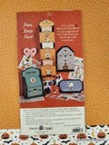 Vintage Fall Friends Provo Craft First Impressions Rub-on Transfer NEW