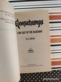 Vintage 1992 Stay Out of the Basement Goosebumps #2 Softcover, Like New