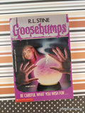 Vintage 1993 Be Careful What You Wish For... Goosebumps #12 Softcover