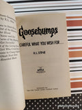 Vintage 1993 Be Careful What You Wish For... Goosebumps #12 Softcover