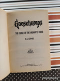 Vintage 1993 The Curse of the Mummy's Tomb Goosebumps #5 Softcover