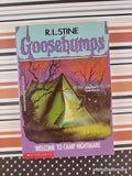 Vintage 1993 Welcome to Camp Nightmare Goosebumps #9 Softcover
