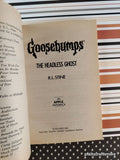 Vintage 1995 1st Printing The Headless Ghost Goosebumps #37 Softcover