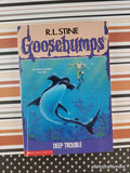 Vintage 1994 Deep Trouble Goosebumps #19 Softcover