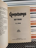 Vintage 1994 Deep Trouble Goosebumps #19 Softcover