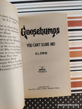 Vintage 1994 You Can't Scare Me! Goosebumps #15 Softcover, Like New