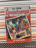 Vintage 1992 Say Cheese and Die! Goosebumps #4 Softcover