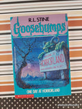 Vintage 1994 One Day at Horrorland Goosebumps #16 Softcover