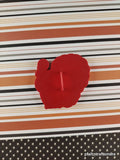 Vintage Thanksgiving Turkey Autumn Plastic Cookie Cutter, Nice & Clean