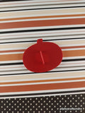 Vintage Halloween Spooky Silly Jack-o-Lantern Pumpkin Plastic Cookie Cutter, Nice & Clean