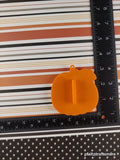 Vintage Halloween Spooky Silly Jack-o-Lantern Pumpkin Hallmark Plastic Cookie Cutter, Nice & Clean