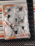 Vintage 1991 Halloween Spiders & Webs Party Favors Unique Industries NEW