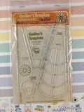 Vintage 1979 Quilter's Template: Dresden Plates Yours Truly Inc, Like New