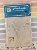 Vintage 1979 Quilter's Template: Drunkard's Path Yours Truly Inc, Like New