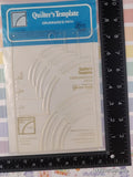 Vintage 1979 Quilter's Template: Drunkard's Path Yours Truly Inc, Like New