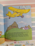 Vintage 1987 Disney's Mickey Mouse Heads for the Sky Little Golden Book Hardcover