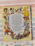 Vintage 1987 Disney's Mickey Mouse Heads for the Sky Little Golden Book Hardcover