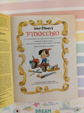 Vintage Disney's Pinocchio Little Golden Book Hardcover