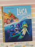 2021 Disney's PIXAR Luca Little Golden Book Hardcover