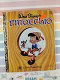 Vintage 1980 49th Printing Disney's Pinocchio Little Golden Book Hardcover