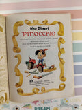 Vintage 1980 49th Printing Disney's Pinocchio Little Golden Book Hardcover