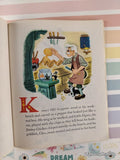 Vintage 1980 49th Printing Disney's Pinocchio Little Golden Book Hardcover