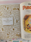 Vintage 1991 Disney's Pinocchio Little Golden Book Hardcover