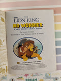 Vintage 1995 Disney's The Lion King: No Worries Little Golden Book Hardcover