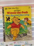 Vintage 1980 Disney's Winnie-the-Pooh: The Special Morning Little Golden Book Hardcover