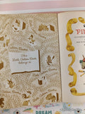 Vintage 1981 52nd Printing Disney's Pinocchio Little Golden Book Hardcover