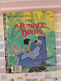 Vintage 1967 Disney's The Jungle Book Little Golden Book Hardcover
