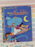 Vintage 1993 Disney's Aladdin Little Golden Book Hardcover